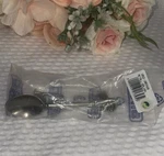 Antique Metal Spoon, Galvanized Drawer Handles, Pulls, Silver, Siro, Nip. Fixed Price $14.99.