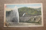 Antique 1920 Round Knob Nc Southern Railroad Postcard. Fixed Price $7.00.