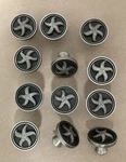 Franklin Cabinet Knobs Starfish Brushed Pewter Pulls Silver-tone Set Of 12 New. Fixed Price $31.68.