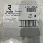 (4) Richelieu Contemporary Cabinet Pull Cc Brushed Nickel 5" BP527128195 Qty 10. Fixed Price $40.00.