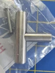 10 New Hickory Hardware Stainless Steel Contemporary Bar Pulls T-knob 7/16X1-7/8. Fixed Price $30.00.