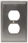 Amerock 1906966 Nickel Mulholland Double Outlet Switch Plate. Fixed Price $16.45.