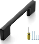 Wide Foot Cabinet Pulls 3 Inch Black Handles 10 Pack Kitchen Hardware. Fixed Price $29.30.