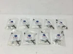 Lot Of (9) Hickory Hardware P3463-BNV Brushed Nickel Cabinet Pull. Fixed Price $18.00.