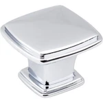 Jeffrey Alexander 1091PC 1-3/16" Polished Chrome Square Milan Cabinet Knob. Fixed Price $10.40.