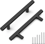 Probrico 15 Pack Matte Black Kitchen Cabinet Handles,hole Centers (102MM) 4INCH. Fixed Price $32.77.
