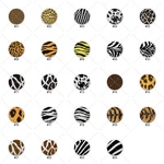Animal Prints Various By Mcd Decorative Cabinet Pulls Dresser Drawer Knobs. Fixed Price $95.76.