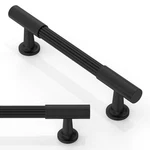 10 Pack Matte Black Cabinet Pulls 3.75 INCH(96MM) Kitchen Cupboard Handles So.... Fixed Price $49.26.