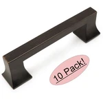 *10 Pack Cosmas Cabinet Hardware Oil Rubbed Bronze Handle Pull #10556ORB. Fixed Price $32.07.