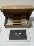 Goo-ki 6 Pack 5" Hole Double Cabinet Hardware Brushed Brass Zinc Alloy. Fixed Price $21.24.