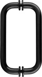 8" Oil Rubbed Bronze (bm Series) Tubular Back-to-back Pull Handle With Metal Was. Fixed Price $87.99.