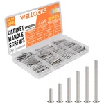Wellocks Cabinet Pulls Knobs Screws M4 25-50MM 100 Pcs Assortment Machine. Fixed Price $18.22.