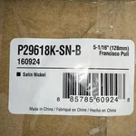 Franklin Brass Francisco Cabinet Pull 5-1/16 128MM Drawer Satin Nickel 10PK. Fixed Price $27.45.