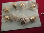 Lot Of 8 Belwith P307-3 Hardware Cabinet Pulls Brass Knobs Nip. Fixed Price $23.99.