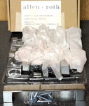 Allen + Roth Chrome Lowder Transitional 128MM Drawer Pulls CAB-128-628-MB-6P. Fixed Price $34.99.
