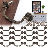 20PACK Dresser Pulls Drawer Handles Antique Bronze Bail Cabinet Knob. Fixed Price $18.83.