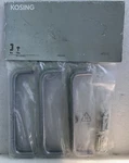 New X6 Ikea Kosing 5" Brushed Nickel Silver Drawer Cabinet Pull Handle. Fixed Price $16.99.