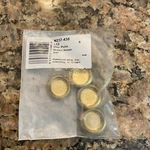 142 Cap Pulls Brass Finish 3/4 National Mfg. Co. Bag Original Packaging. Fixed Price $14.65.