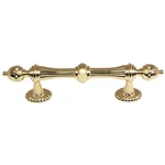 Alno A6929-4-PB/NL Ornate 4" Pull Unlacquered Brass. Fixed Price $63.96.