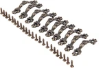 Dophee 10PCS Antique Brass Decorative Pulls Handles For Mini Jewelry Box Drawer. Fixed Price $10.28.