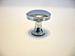 Vintage Nos Chrome Drawer Knobs 1-1/16" Cabinet Door Pull Stanley #4493. Fixed Price $18.00.