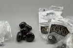 Amerock BP853-BN Classic Mushroom Style Cabinet Knob Sleek Black Nickel 12 Lot. Fixed Price $10.99.