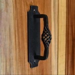 Door Drawer Pull Birdcage Black Wrought Iron 5 1/2IN Rustproof. Fixed Price $18.99.