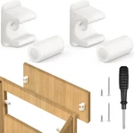 Juexica False Cabinet Front Drawer Clips Sink Tip Out Snap With. Fixed Price $14.29.