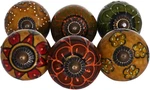 Dresser Knobs For Cabinets And Drawers Vintage Colorful Assorted Ceramic. Fixed Price $16.64.