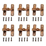Vintage Mckinney 3/8" Offset Latch -6 Pk- Forged Iron Cabinet Hardware, Copper. Fixed Price $23.99.