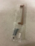 Emtek 84055.RECSCU.KNSCU 6" Knurled Bar Pull With Rectangular Stem - Satin Coppe. Fixed Price $28.99.