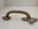 Vintage Gothic Craftsman Cast Iron Door Pull Handle Decorative. Fixed Price $28.00.