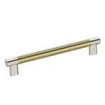 Amerock BP36562PNBBZ Cabinet Pull Polished Nickel/golden Champagne 8" C2C. Fixed Price $13.49.