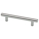 (5 Pack) 3 Inch Builder's Program Steel Bar Pull Polished Chrome. Fixed Price $13.50.