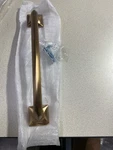 Schaub Northport Collection 6 In. (152MM) Pull, Signature Satin Brass 207-SSB. Fixed Price $15.36.