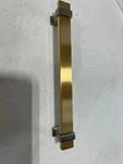 Amerock BP36683BGLG10 Overton Brushed Gold/satin Nickel 6-5/16 In. Bar Pull. Fixed Price $23.74.