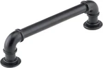 10-PACK Matte Black Industrial Pipe Cabinet Pulls, 6" Length, Farmhouse Style. Fixed Price $98.99.