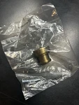 Rh Restoration Hardware Grafton Knob 1" Lacquered Burnished Brass Multiple Avail. Fixed Price $7.00.