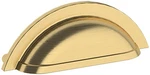 Baldwin 4424.BIN Cup 4" Center To Cabinet Pull - Brass. Fixed Price $47.20.