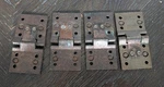 Vintage Keeler Brass Co. Butler Tray Hinges Kbc N2659 Solid - Set Of 4. Fixed Price $55.00.