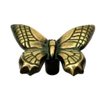 Hickory Hardware Rainforest Butterfly 2" Cabinet Knob Verde Antique PA1513-VA. Fixed Price $7.79.