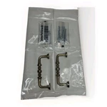 Lot Of (2) Emtek 3" Handle Cabinet Spindle Pulls 86128US7 C-c Brass Kitchen. Fixed Price $27.99.