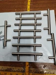 Asidrama 10 Pack 5 Inch 128MM Brushed Nickel Cabinet Pulls Knurled New. Fixed Price $33.99.
