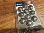 10 Pack Amerock 1-1/4 Diameter Oil Rubber Bronze Cabinet Knobs #1586ORB. Fixed Price $19.88.