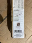 Belwith Keeler B079412-SS Verge 18" Brass Knurled Bar Handle Stainless Steel. Fixed Price $83.99.