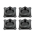 Renovators Supply Manufacturing Cabinet Pulls 2 5/8 In. Black Wrought Iron Ri.... Fixed Price $71.99.
