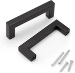 Knobwell 10 Pack 3-1/2" Hole Matte CENTER:3 INCH(90MM), Black. Fixed Price $24.44.