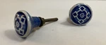 Blue And White Ceramic Cabinet Knob ( Set Of 2) Hobby Lobby Home Decor. Fixed Price $12.10.
