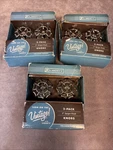 New (lot Of 3 Sets 2) Liberty Vintage Cabinet Door Drawer 2" Spigot Knobs. Fixed Price $29.99.