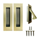 Senharvest 6" Antique Brass Pocket Door Handles & Edge Pull Hardware. Fixed Price $44.98.